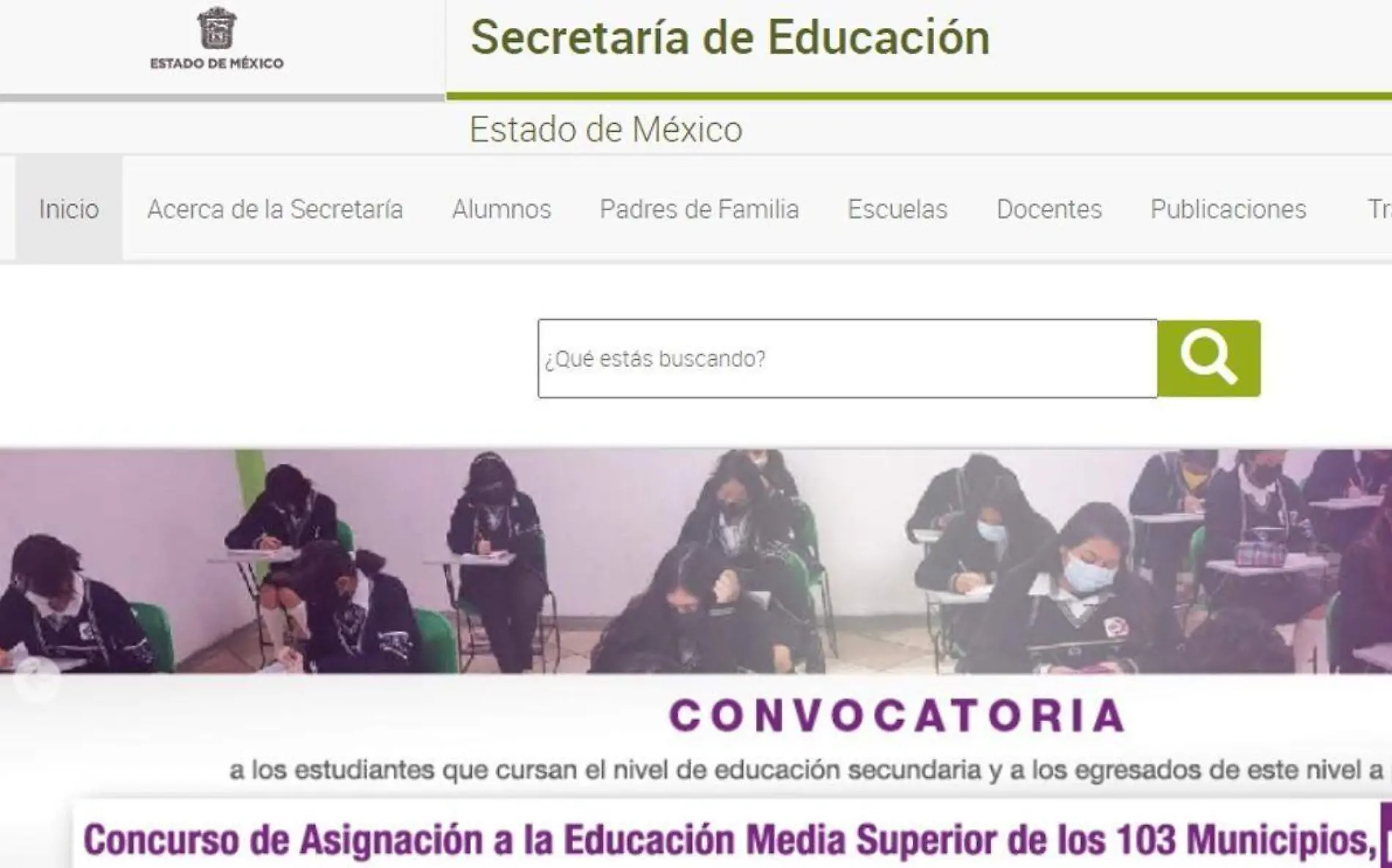 Concurso de Asignación a la Educación Media Superior